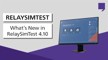 What is new in RelaySimTest 4.10
