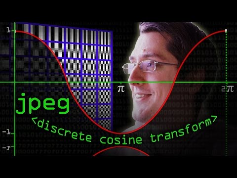 JPEG DCT, การแปลงโคไซน์แบบไม่ต่อเนื่อง (JPEG Pt2) Computerphile