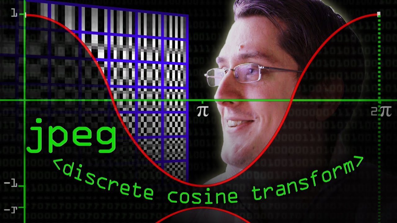 JPEG DCT (Discrete Cosine Transform) - Computerphile