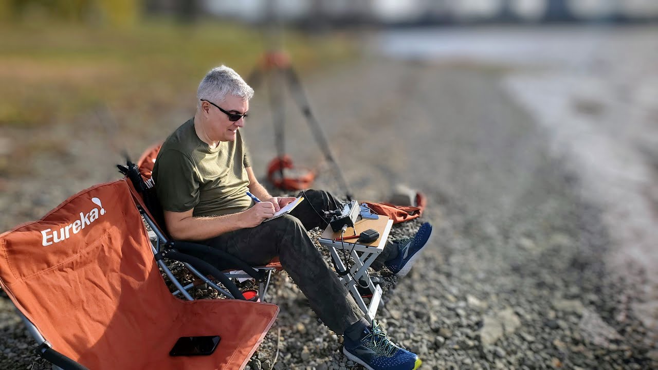 Parks On The Air activation at Remic Rapids with VA3SIE & VA2BBW