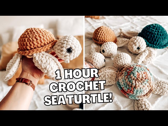 Easy Crochet Turtle (TikTok 2021) Tutorial