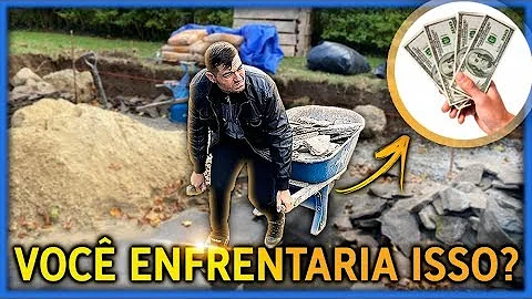 Onde o pedreiro trabalha?