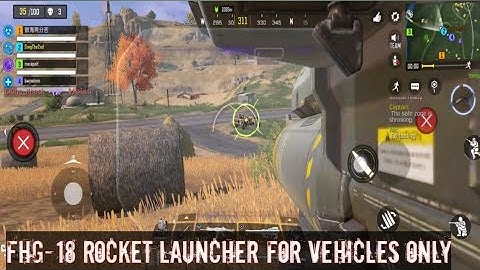 Call of Duty mobile |  FHJ-18 rocket launcher for vehicles only😅