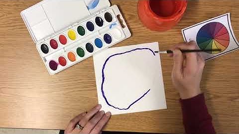 Analogous Water Color Geodes