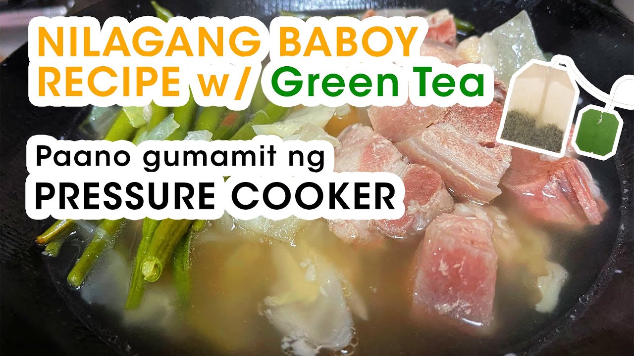 How to Cook Nilagang Baboy Using Pressure Cooker + Secret Recipe