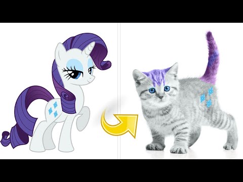 Rarity as Kitten MLP