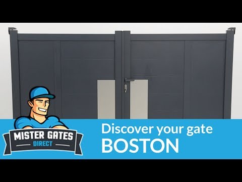 Aluminium Gate BOSTON from Mister Gates Direct