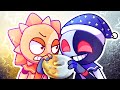 SUN VS MOON | Gold VS Silver MUKBANG - FNAF Security Breach ANIMATION [KIKICK!]