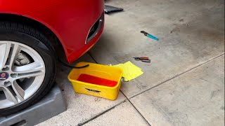 2009 Saab 9-3 Aero XWD - Coolant Flush, Very Simple!