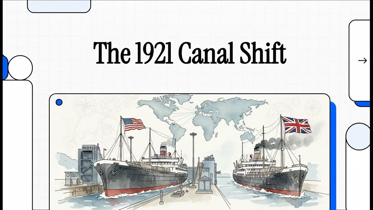Panama Canal: The Hidden War Between USA and Britain That Changed Global Shipping Forever
