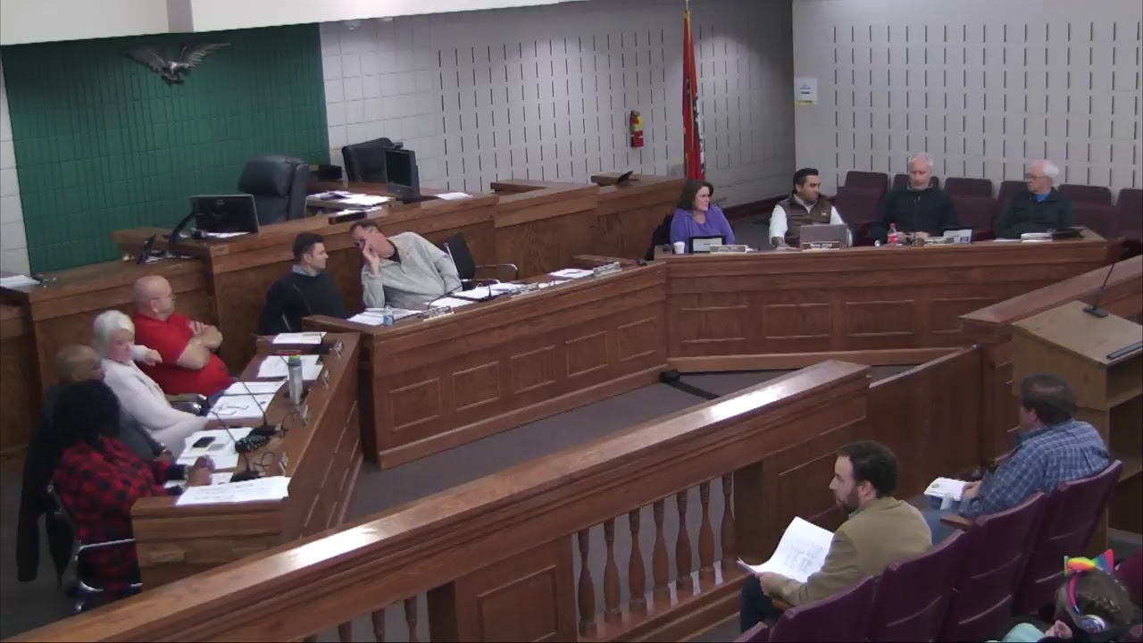 Conway, AR City Council meeting 1/9/2018 YouTube