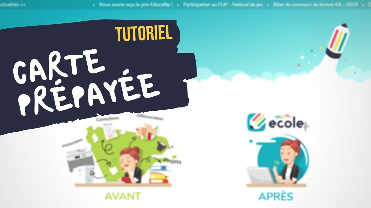 Tutoriel - A quoi sert la carte prépayée Monecole ? 