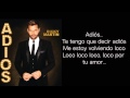 Ricky Martin - Adiós (Letra en Español)