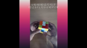 How to make gift box 🎁pattern in 3×3 rubik