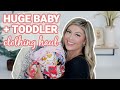 HUGE BABY + TODDLER CLOTHING HAUL! @LIFE OF MADDY