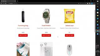 Blockchain based e-commerce website (w3 Mart)