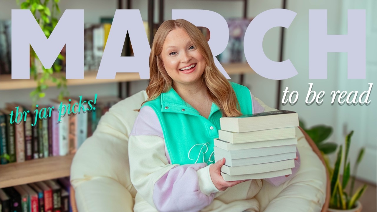 MARCH TBR 💜 spring reads, tbr jar picks, harry potter, lord of the rings, new releases & more!