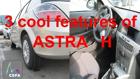 Astra H Hidden Features Hidden Functions And Features of On-board Computer !amazing! (Opel/Vauxhall)