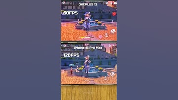 iPhone vs OnePlus - 30 / 60 / 120FPS Genshin Impact!
