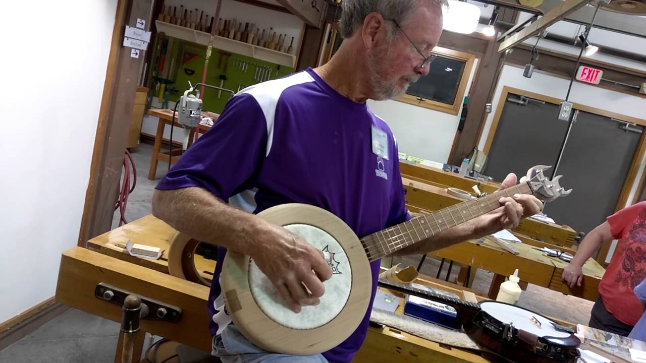 Banjo Making Arrowmont Arts School Gatlinburg, TN YouTube
