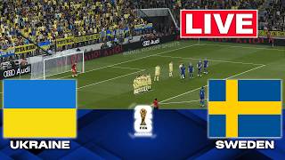 🔴LIVE : Ukraine vs Sweden |  World Cup Qualification 2026 | Full Match Streaming screenshot 5