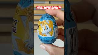 Not Tails?! Super Sonic Surprise Egg Unboxing #asmrunboxing #sonicthehedgehog #unboxingshorts
