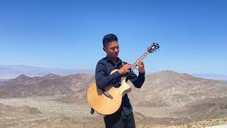 Kashmir On One Guitar - Frank Zhang - Arr Marcin