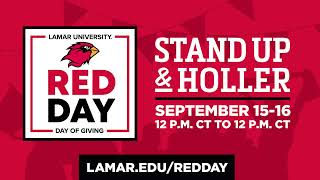 Lamar University Red Day | Stand Up and Holler