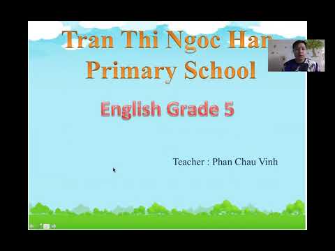 Tuần 22 - Môn tiếng anh - Khối 5 - Thứ 3 ngày 31 tháng 3 năm 2020