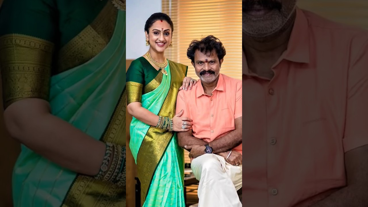 Actress Preetha hari cute family pictures 