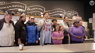 Corey Kispert Visits Bitty & Beau's Coffee In Washington, D.C. ☕️
