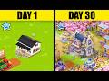 I played Hay Day for 30 days to get LEVEL 100