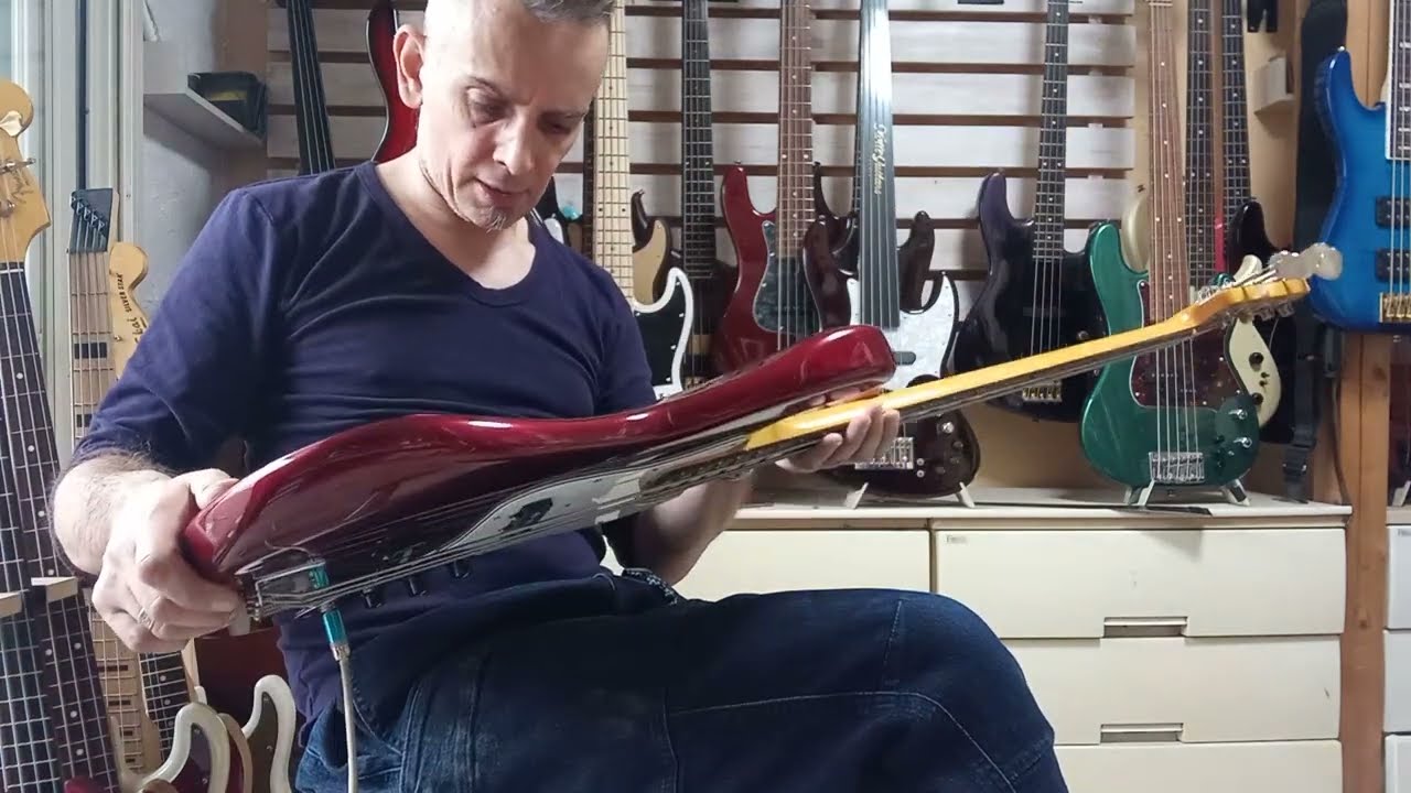 VINTAGE JAPANESE BASS: Fender Japan JB62M CAR #bass