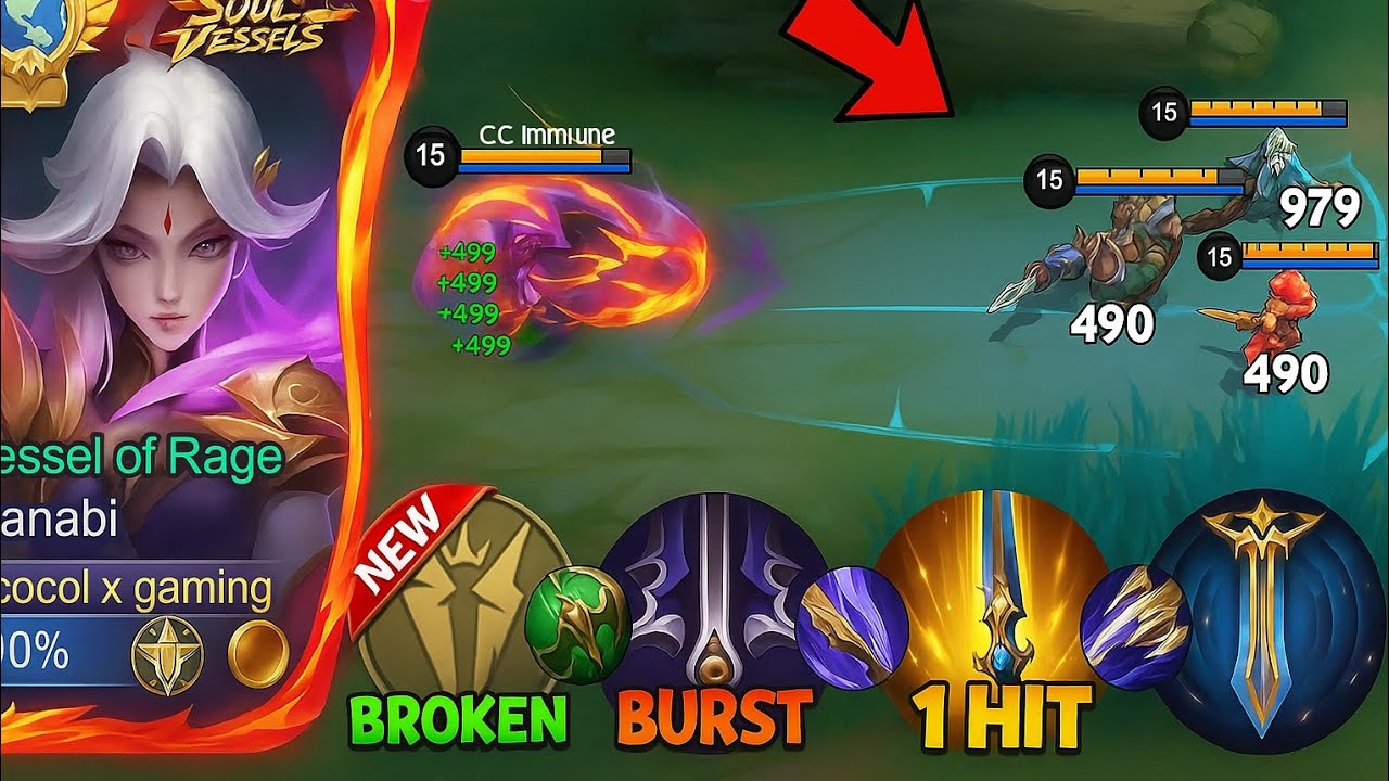 🔥 Hanabi’s Ultimate Strike – Reducing Enemy Power to ZERO! | Mobile Legends