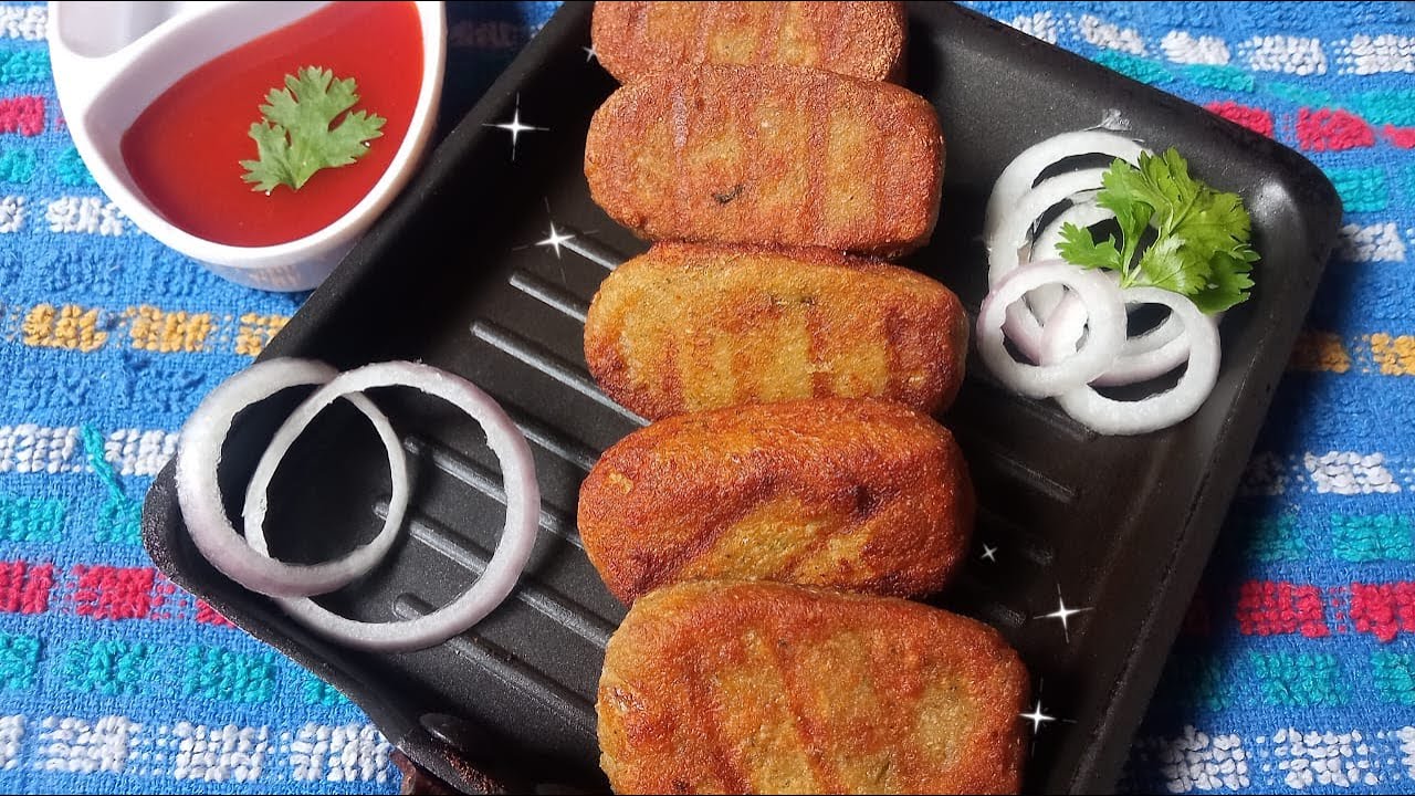 Soya Chunks Kebab High Protein Evening SnacksSoya/Meal Maker Kebab