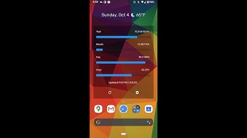 Time Progress Bars - Android App Preview