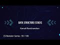 59. Data structure- stacks | Class 12 Computer science