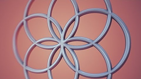 Circle Dance | Sacred Geometry Animation | 3d Motion Graphics