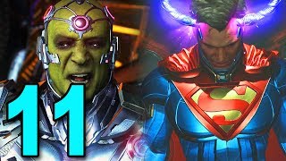 Injustice 2 - Part 11 - SUPER MAN VS BRANIAC!