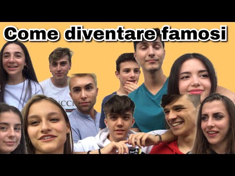 Video: Come Diventare Famosi A 13