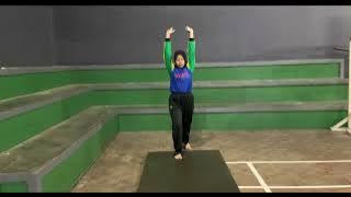 Cara Melakukan Gerakan Baling-Baling (Meroda) Pada Senam Lantai || Tugas Video