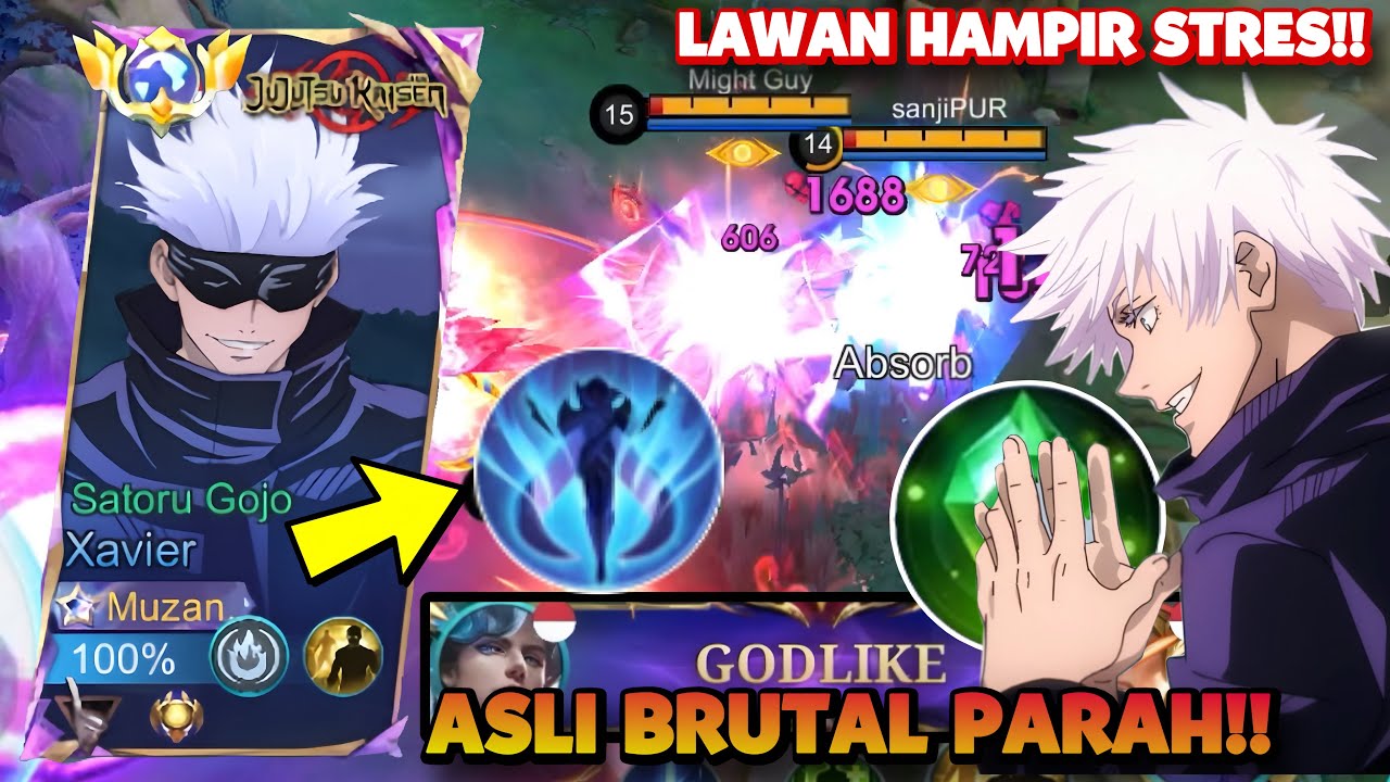 ASLI ! BUILD INI TERLALU BRUTAL UNTUK XAVIER !! SEKALI LASER MUSUH TAK BERDAYA! | MLBB
