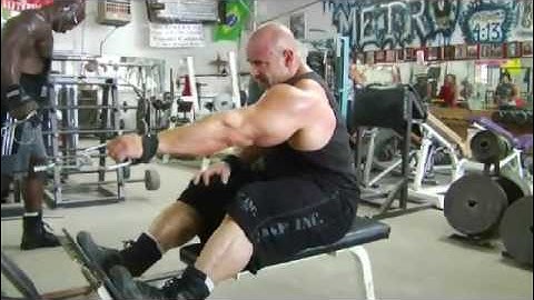 Branch Warren Powerbuilding Back Training at Metroflex with Josh Bryant #7