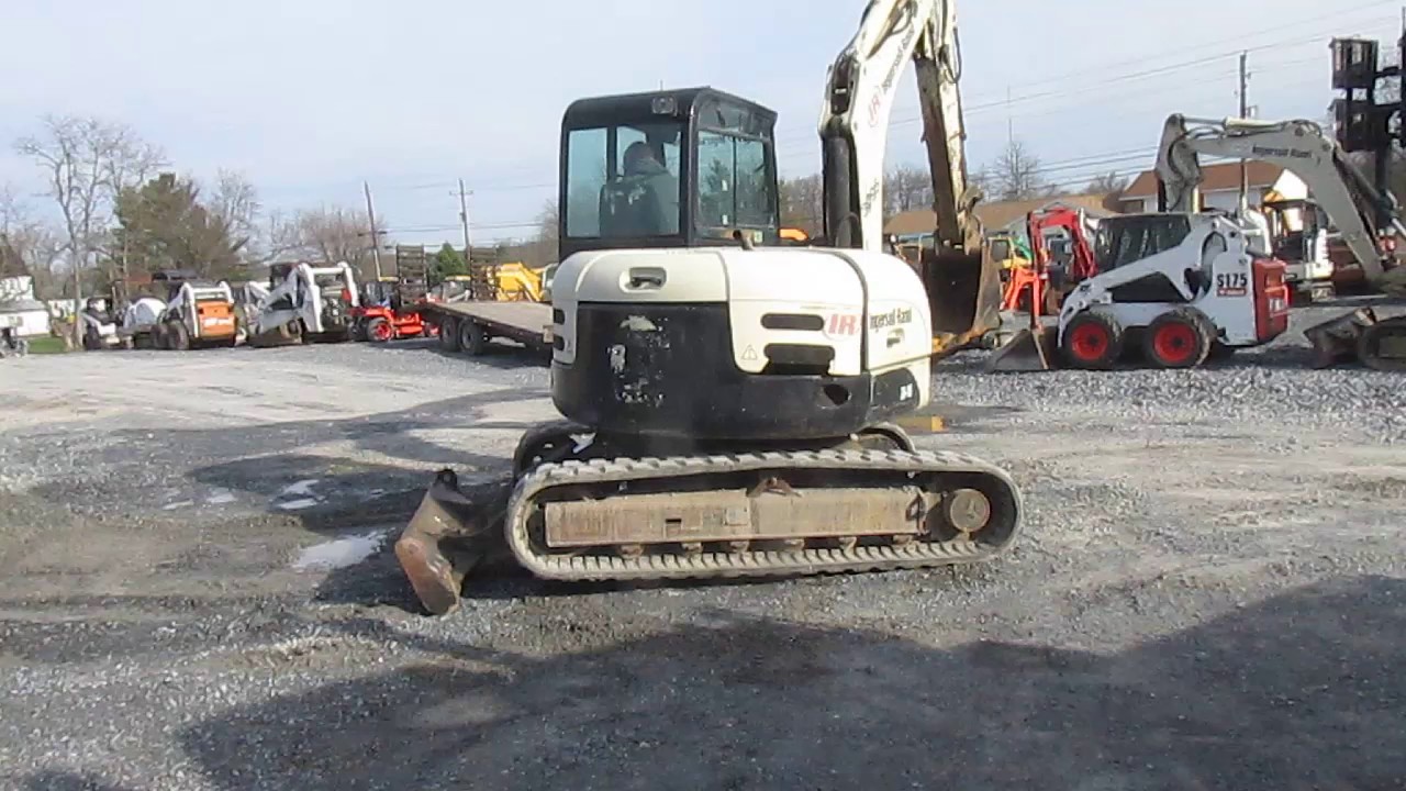 Ingersoll Rand ZX75 Midi Excavator w/ Cab! YouTube