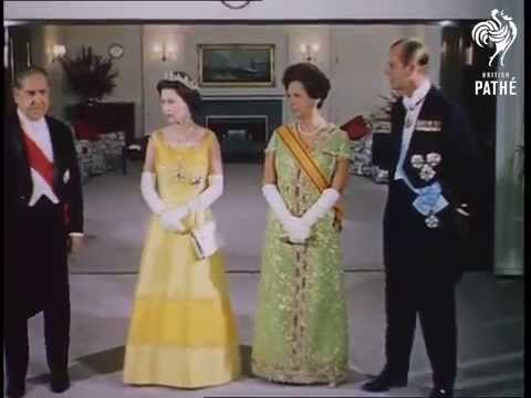 Rainha Elizabeth II visita Brasil 1968