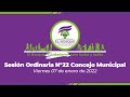 Concejo Municipal El Bosque - Sesión Ordinaria Nº22 / Viernes 07 de enero de 2022