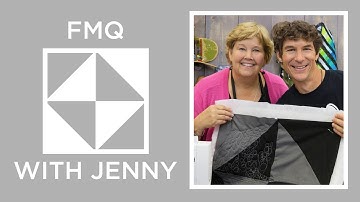 Free Motion Quilting Basics: Sync & Rhythm with Rob Appell and Jenny Doan