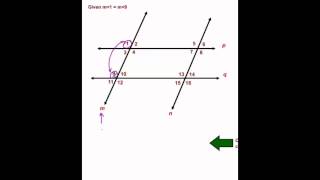 Geometry Mini Lesson #18 Chapt 3-3 Proving Parallel