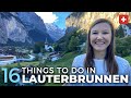 16 Things To Do In Lauterbrunnen Valley, Switzerland | Free Map!