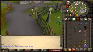 Old School Runescape - Achievement Diary: Ardougne Elite (Making a rune crossbow with a boost)